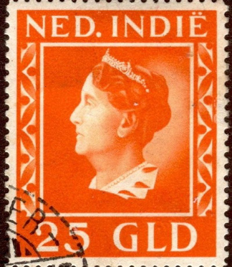 Postzegel Nederlands Indië1